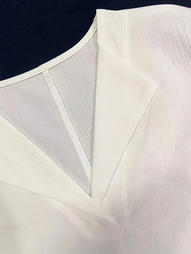 Women's Casual Dress Cotton Dress Shift Dress Midi Dress Cotton Blend Fashion Basic Outdoor Daily Vacation Shirt Collar Ruched Half Sleeve Summer Spring 2023 Loose Fit Black White Pink Pure Color S M 7 Women's Casual Dress Cotton Dress Shift Dress Midi Dress Cotton Blend Fashion Basic Outdoor Daily Vacation Shirt Collar Ruched Half Sleeve Summer Spring 2023 Loose Fit Black White Pink Pure Color S M - Image 7