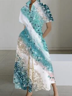 Women's Shirt Dress Casual Dress Swing Dress Maxi Long Dress Outdoor Office Daily Polyester Fashion Modern Shirt Collar Button Pocket Short Sleeve Summer Spring 2023 Loose Fit Pink Red Navy Blue Ombre 9 Women's Shirt Dress Casual Dress Swing Dress Maxi Long Dress Outdoor Office Daily Polyester Fashion Modern Shirt Collar Button Pocket Short Sleeve Summer Spring 2023 Loose Fit Pink Red Navy Blue Ombre -HAYz Clothing Shop mbtleq1690181412958