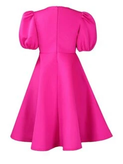 Women‘s Plus Size Curve Flattering Dresses Elegant Apple Shaped Dress Wedding Guest Party Dress Sheath Dress Solid Color Midi Dress Short Sleeve Crew Neck Fashion Party Black White Spring Summer Dress -HAYz Clothing Shop mbzpdx1676979036668