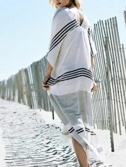 Women's Casual Dress Cotton Dress White Dress Midi Dress Cotton Basic Classic Outdoor Daily Vacation V Neck Print Short Sleeve Spring Fall Winter 2023 Loose Fit White Striped One-Size 12 Women's Casual Dress Cotton Dress White Dress Midi Dress Cotton Basic Classic Outdoor Daily Vacation V Neck Print Short Sleeve Spring Fall Winter 2023 Loose Fit White Striped One-Size -HAYz Clothing Shop mhlgar1692341172366