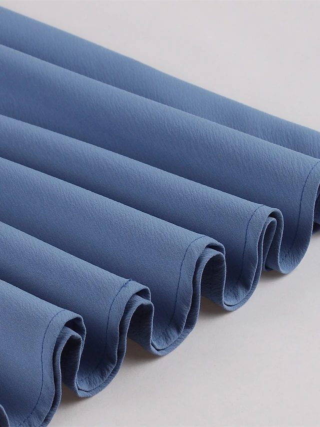 Women's Plus Size Retro 1950s Vintage Dress Mini Dress Daily Holiday Backless Print Floral Spaghetti Strap Sleeveless Regular Fit Spring Fall 2023 Blue XL XXL 3XL 4XL 8 Women's Plus Size Retro 1950s Vintage Dress Mini Dress Daily Holiday Backless Print Floral Spaghetti Strap Sleeveless Regular Fit Spring Fall 2023 Blue XL XXL 3XL 4XL - Image 8