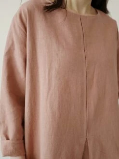 Women's Casual Dress Cotton Linen Dress Maxi Long Dress Linen / Cotton Blend Basic Classic Outdoor Daily Vacation Crew Neck Pocket Split 3/4 Length Sleeve Spring Fall Autumn 2023 Loose Fit Red Apricot 21 Women's Casual Dress Cotton Linen Dress Maxi Long Dress Linen / Cotton Blend Basic Classic Outdoor Daily Vacation Crew Neck Pocket Split 3/4 Length Sleeve Spring Fall Autumn 2023 Loose Fit Red Apricot -HAYz Clothing Shop mmsnxv1692872462992