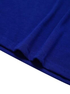 Women's Casual Dress Cotton Linen Dress Long Dress Maxi Dress Polyester Basic Daily Going Out Weekend Crew Neck Short Sleeve Summer Spring 2023 Regular Fit Fluorescent Green Black Yellow Pure Color S -HAYz Clothing Shop mnulrr1676887756151