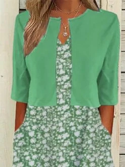 Women's Two Piece Dress Set Casual Dress Dress Set Outdoor Daily Fashion Modern Pocket Print Midi Dress V Neck Half Sleeve Floral Regular Fit Red Blue Green Summer Spring S M L XL XXL 6 Women's Two Piece Dress Set Casual Dress Dress Set Outdoor Daily Fashion Modern Pocket Print Midi Dress V Neck Half Sleeve Floral Regular Fit Red Blue Green Summer Spring S M L XL XXL -HAYz Clothing Shop mozhzu1683003448489