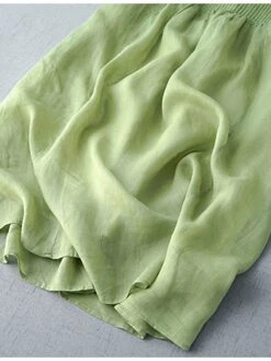 Women's Casual Dress Cotton Linen Dress White Dress Midi Dress Cotton Blend Basic Casual Outdoor Vacation V Neck Ruched Half Sleeve Summer Spring Fall 2023 Loose Fit White Green Apricot Pure Color M 23 Women's Casual Dress Cotton Linen Dress White Dress Midi Dress Cotton Blend Basic Casual Outdoor Vacation V Neck Ruched Half Sleeve Summer Spring Fall 2023 Loose Fit White Green Apricot Pure Color M -HAYz Clothing Shop mtdbwp1682564022829