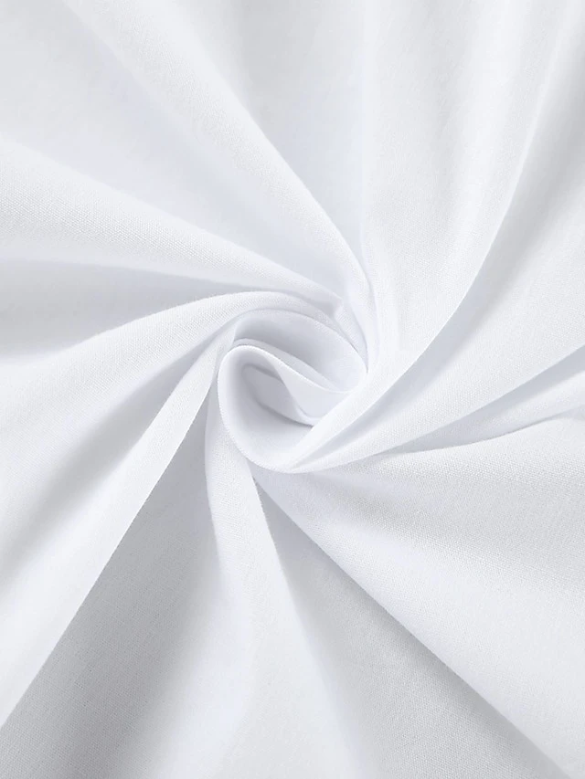 Women's Cotton Linen Dress Casual Dress Shift Dress Midi Dress Cotton Blend Fashion Modern Outdoor Daily Vacation Shirt Collar Button Half Sleeve Summer Spring 2023 Regular Fit White Blue Green Plain 7 Women's Cotton Linen Dress Casual Dress Shift Dress Midi Dress Cotton Blend Fashion Modern Outdoor Daily Vacation Shirt Collar Button Half Sleeve Summer Spring 2023 Regular Fit White Blue Green Plain - Image 7