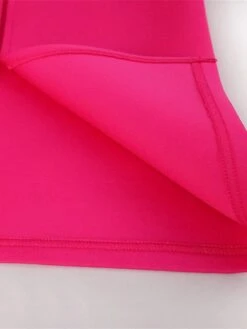 Women's Plus Size Curve Party Dress Bodycon Sheath Dress Plain Long Dress Maxi Dress Long Sleeve Bow V Neck Fashion Party Fuchsia Fall Winter XL XXL 3XL 4XL -HAYz Clothing Shop mzbllp1694425974696