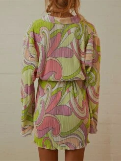 Women's Shirt Dress Casual Dress Mini Dress Outdoor Daily Vacation Polyester Fashion Modern Shirt Collar Lace Up Button Long Sleeve Spring Fall 2023 Loose Fit ArmyGreen Black Dark Pink Floral Pure 29 Women's Shirt Dress Casual Dress Mini Dress Outdoor Daily Vacation Polyester Fashion Modern Shirt Collar Lace Up Button Long Sleeve Spring Fall 2023 Loose Fit ArmyGreen Black Dark Pink Floral Pure -HAYz Clothing Shop mzrljv1693226793142