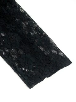 Women's Plus Size Curve Party Dress Work Dress Bodycon Color Block Long Dress Maxi Dress Long Sleeve Lace Ruffle V Neck Fashion Party Green Fall Winter XL XXL 3XL 4XL -HAYz Clothing Shop nebfaq1694425973835