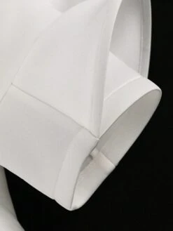 Women‘s Plus Size Curve Work Dress Solid Color Crew Neck Ruffle Short Sleeve Spring Summer Work Formal Knee Length Dress Daily Vacation Dress -HAYz Clothing Shop necjxf1660209296439