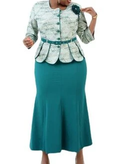 Women‘s Plus Size Curve Work Dress Tie Dye Crew Neck 3/4 Length Sleeve Spring Fall Fashion Elegant Mature Maxi Long Dress Office Work Dress 7 Women‘s Plus Size Curve Work Dress Tie Dye Crew Neck 3/4 Length Sleeve Spring Fall Fashion Elegant Mature Maxi Long Dress Office Work Dress -HAYz Clothing Shop ninszl1671608638917