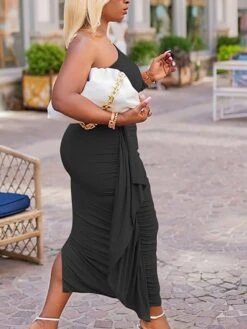 Women‘s Plus Size Curve Party Dress Solid Color One Shoulder Split Long Sleeve Spring Summer Stylish Work Elegant Prom Dress Maxi Long Dress Party Date Dress 22 Women‘s Plus Size Curve Party Dress Solid Color One Shoulder Split Long Sleeve Spring Summer Stylish Work Elegant Prom Dress Maxi Long Dress Party Date Dress -HAYz Clothing Shop njnpxz1663320328425