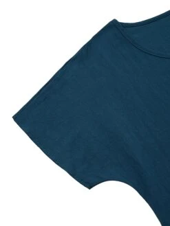 Women's Cotton Linen Dress Casual Dress Shift Dress Midi Dress Cotton And Linen Casual Classic Outdoor Daily Vacation Crew Neck Pocket Short Sleeve Summer Spring Fall 2023 Regular Fit Black White -HAYz Clothing Shop nqbkkk1676875212332