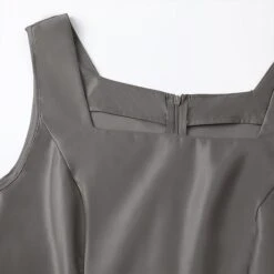 Women's Plus Size Curve Party Dress Solid Color Round Neck Lace Long Sleeve Spring Summer Casual Knee Length Dress Daily Vacation Dress -HAYz Clothing Shop nucsvk1644461334400