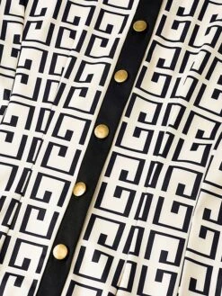 Women's Shirt Dress Casual Dress Sheath Dress Mini Dress Outdoor Daily Date Cotton Polyester Fashion Modern Shirt Collar Patchwork Button Long Sleeve Fall 2023 Regular Fit Blue Khaki Letter S M L XL -HAYz Clothing Shop nvcqzz1693454132582