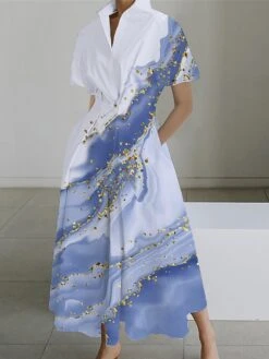 Women's Shirt Dress Casual Dress Swing Dress Maxi Long Dress Outdoor Office Daily Polyester Fashion Modern Shirt Collar Button Pocket Short Sleeve Summer Spring 2023 Loose Fit Pink Red Navy Blue Ombre 10 Women's Shirt Dress Casual Dress Swing Dress Maxi Long Dress Outdoor Office Daily Polyester Fashion Modern Shirt Collar Button Pocket Short Sleeve Summer Spring 2023 Loose Fit Pink Red Navy Blue Ombre -HAYz Clothing Shop oilicb1690181413391