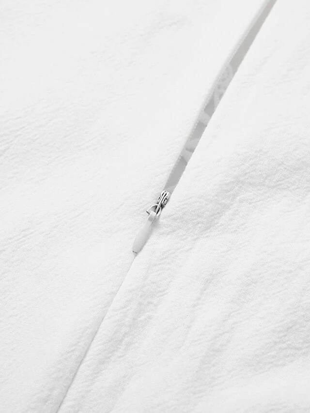 Women's Cotton Linen Dress Casual Dress Shift Dress Midi Dress Cotton Fashion Modern Outdoor Daily Vacation V Neck Cut Out Short Sleeve Summer Spring 2023 Regular Fit White Blue Green Plain S M L XL 13 Women's Cotton Linen Dress Casual Dress Shift Dress Midi Dress Cotton Fashion Modern Outdoor Daily Vacation V Neck Cut Out Short Sleeve Summer Spring 2023 Regular Fit White Blue Green Plain S M L XL - Image 13