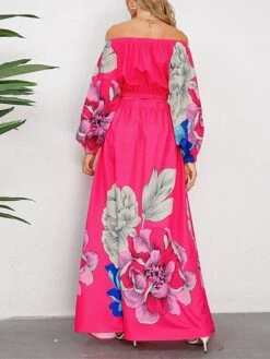 Women's Two Piece Dress Set Casual Dress Skirt Set Daily Going Out Casual Ruched Print Long Dress Maxi Dress Off Shoulder Long Sleeve Floral Regular Fit Blue Green Rose Red Fall Winter S M L XL XXL 27 Women's Two Piece Dress Set Casual Dress Skirt Set Daily Going Out Casual Ruched Print Long Dress Maxi Dress Off Shoulder Long Sleeve Floral Regular Fit Blue Green Rose Red Fall Winter S M L XL XXL -HAYz Clothing Shop oohseu1692339427950