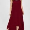 Women‘s Plus Size Curve Party Dress Sequin Dress Sheath Dress Color Block Long Dress Maxi Dress Sleeveless Plus High Low Crew Neck Modern Party Black Wine Summer Spring XL XXL 3XL 4XL 5XL