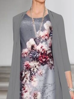 Women's Dress Set Two Piece Dress Church Dress Midi Dress Light Brown Light Grey Half Sleeve Floral Print Summer Spring Fall Crew Neck Elegant Wedding Guest Vacation 2023 S M L XL XXL 3XL 10 Women's Dress Set Two Piece Dress Church Dress Midi Dress Light Brown Light Grey Half Sleeve Floral Print Summer Spring Fall Crew Neck Elegant Wedding Guest Vacation 2023 S M L XL XXL 3XL -HAYz Clothing Shop ovoutf1666953724539