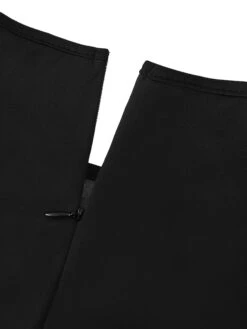 Women‘s Plus Size Curve Party Dress Pure Color Crew Neck Mesh 3/4 Length Sleeve Spring Fall Elegant Maxi Long Dress Formal Party Dress -HAYz Clothing Shop oxwujj1677749707866