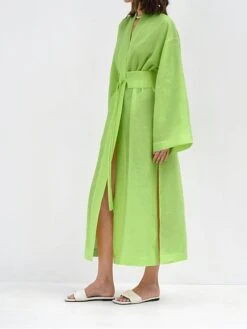 Women's Casual Dress Cotton Dress Wrap Dress Maxi Long Dress Cotton Fashion Basic Outdoor Daily Holiday V Neck Split Tie Belt Long Sleeve Fall Winter Autumn 2023 Loose Fit Navy Blue Green Rose Red 39 Women's Casual Dress Cotton Dress Wrap Dress Maxi Long Dress Cotton Fashion Basic Outdoor Daily Holiday V Neck Split Tie Belt Long Sleeve Fall Winter Autumn 2023 Loose Fit Navy Blue Green Rose Red -HAYz Clothing Shop pojuca1692961118865