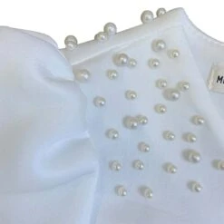 Women‘s Plus Size Curve Party Dress Solid Color Crew Neck Mesh Puff Sleeve Long Sleeve Fall Winter Prom Dress Midi Dress Party Dress -HAYz Clothing Shop psztgj1649817925008