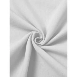 Women's Cotton Linen Dress Casual Dress Swing Dress Midi Dress Black White Yellow Sleeveless Pure Color Button Summer Spring Shirt Collar Fashion Vacation Loose Fit 2023 S M L XL XXL 3XL -HAYz Clothing Shop ptxwcp1695204510088 3