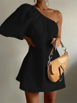 Women's Casual Dress Cotton Linen Dress White Dress Mini Dress Linen / Cotton Blend Basic Classic Outdoor Daily Vacation One Shoulder Basic Long Sleeve Summer Spring Fall 2023 Regular Fit Black White 8 Women's Casual Dress Cotton Linen Dress White Dress Mini Dress Linen / Cotton Blend Basic Classic Outdoor Daily Vacation One Shoulder Basic Long Sleeve Summer Spring Fall 2023 Regular Fit Black White -HAYz Clothing Shop puqjgl1689758448346