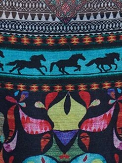 Women's Casual Dress Cotton Linen Dress Swing Dress Midi Dress Linen / Cotton Blend Fashion Classic Outdoor Daily Holiday V Neck Ruched Ruffle 3/4 Length Sleeve Fall Winter Autumn 2023 Loose Fit Blue -HAYz Clothing Shop pzfgpk1693553169951