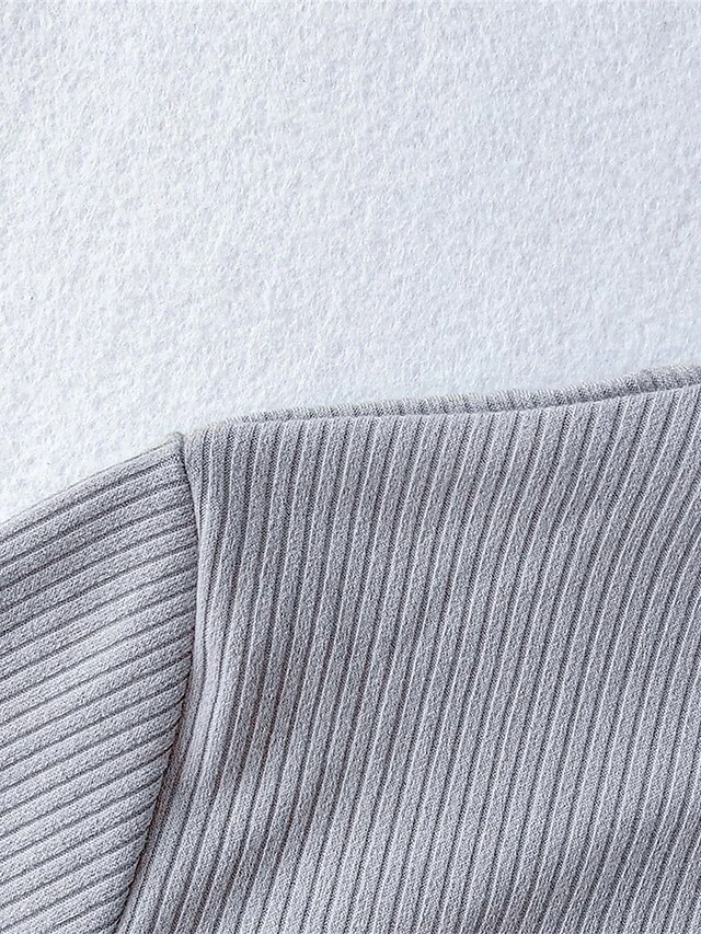 Women's Plus Size Curve Casual Dress Sweater Dress Bodycon Plain Midi Dress Long Sleeve Turtleneck Fashion Daily Black Wine Fall Winter XL XXL 3XL 4XL 5XL 6 Women's Plus Size Curve Casual Dress Sweater Dress Bodycon Plain Midi Dress Long Sleeve Turtleneck Fashion Daily Black Wine Fall Winter XL XXL 3XL 4XL 5XL - Image 6