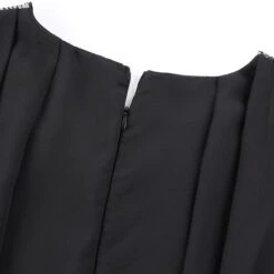 Women‘s Plus Size Curve Sequin Dress Solid Color Crew Neck Sequins 3/4 Length Sleeve Fall Spring Elegant Sequins Midi Dress Formal Party Dress -HAYz Clothing Shop qunqqb1640760074842