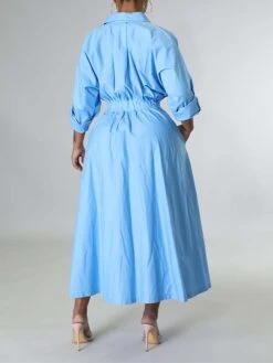 Women's Shirt Dress Casual Dress Swing Dress Maxi Long Dress Outdoor Daily Vacation Cotton And Linen Fashion Casual Shirt Collar Button Rolled Cuff Long Sleeve Spring Fall Winter 2023 Slim Black 39 Women's Shirt Dress Casual Dress Swing Dress Maxi Long Dress Outdoor Daily Vacation Cotton And Linen Fashion Casual Shirt Collar Button Rolled Cuff Long Sleeve Spring Fall Winter 2023 Slim Black -HAYz Clothing Shop qwkkvt1695027669114