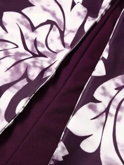 Women‘s Plus Size Curve Dress Set Print Crew Neck Long Sleeve Spring Fall Elegant Maxi Long Dress Formal Party Dress -HAYz Clothing Shop qwnjms1669284884094