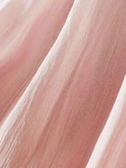 Women's Casual Dress Cotton Linen Dress Swing Dress Midi Dress Polyester Fashion Casual Outdoor Daily Vacation Crew Neck Pocket Print Half Sleeve Spring Fall Autumn 2023 Loose Fit Pink Blue Brown -HAYz Clothing Shop qxietp1694418845905