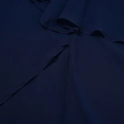 Women‘s Plus Size Curve Work Dress Holiday Dress Swing Dress Classic Holiday Date Vacation Midi Dress Ruched Mesh V Neck Half Sleeve Solid Color Plain Regular Fit Wine Dark Blue Fall Winter -HAYz Clothing Shop qxprmn1669285573400