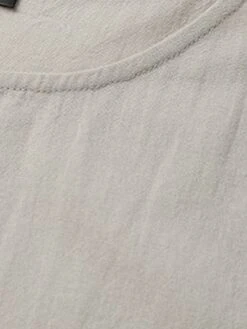 Women's Casual Dress Cotton Linen Dress A Line Dress Maxi Long Dress Cotton Blend Basic Modern Outdoor Daily Crew Neck Pocket Split Short Sleeve Summer Spring 2023 Loose Fit ArmyGreen Black Wine Plain -HAYz Clothing Shop rctrgw1684825420398