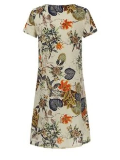 Women's Casual Dress Cotton Linen Dress A Line Dress Midi Dress Cotton Blend Basic Classic Outdoor Daily Vacation V Neck Short Sleeve Summer Spring 2023 Loose Fit Apricot Leaf Floral M L XL 2XL 7 Women's Casual Dress Cotton Linen Dress A Line Dress Midi Dress Cotton Blend Basic Classic Outdoor Daily Vacation V Neck Short Sleeve Summer Spring 2023 Loose Fit Apricot Leaf Floral M L XL 2XL -HAYz Clothing Shop rgtcem1676517685090