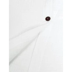 Women's Shirt Dress Casual Dress Mini Dress White Green Long Sleeve Pure Color Button Fall Spring Summer Shirt Collar Basic Daily Fall Dress Loose Fit 2023 M L XL 2XL 3XL -HAYz Clothing Shop rzyklf1683771754628