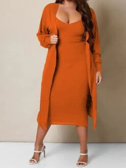 Women's Two Piece Dress Set Casual Dress Skirt Set Home Daily Fashion Streetwear Ribbed Midi Dress Crew Neck Long Sleeve Plain Slim Black White Wine Fall Winter S M L XL XXL 35 Women's Two Piece Dress Set Casual Dress Skirt Set Home Daily Fashion Streetwear Ribbed Midi Dress Crew Neck Long Sleeve Plain Slim Black White Wine Fall Winter S M L XL XXL -HAYz Clothing Shop sdalcz1697597309162