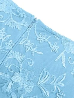 Women's Plus Size Party Dress Lace Dress Cocktail Dress Midi Dress Pink Blue Green 3/4 Length Sleeve Pure Color Lace Spring Fall Winter Crew Neck Fashion Winter Dress Wedding Guest Vacation 2023 L XL -HAYz Clothing Shop semgzk1693806682619