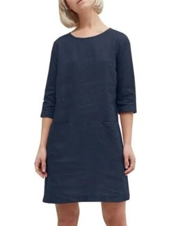 Women's Casual Dress Cotton Linen Dress A Line Dress Mini Dress Cotton Blend Basic Casual Outdoor Daily Crew Neck Pocket 3/4 Length Sleeve Summer Spring Fall 2023 Loose Fit Blue Orange Green Pure 9 Women's Casual Dress Cotton Linen Dress A Line Dress Mini Dress Cotton Blend Basic Casual Outdoor Daily Crew Neck Pocket 3/4 Length Sleeve Summer Spring Fall 2023 Loose Fit Blue Orange Green Pure -HAYz Clothing Shop sluesx1678327477363