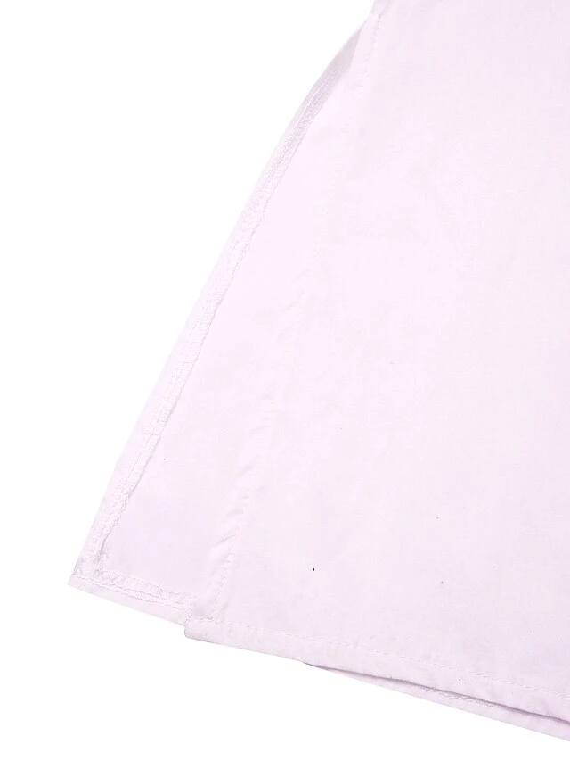 Women's Casual Dress Cotton Linen Dress Shift Dress Maxi Long Dress Cotton Blend Modern Casual Daily Vacation Boat Neck Ruched Pocket Long Sleeve Summer Spring Fall 2023 Loose Fit White Pure Color S 5 Women's Casual Dress Cotton Linen Dress Shift Dress Maxi Long Dress Cotton Blend Modern Casual Daily Vacation Boat Neck Ruched Pocket Long Sleeve Summer Spring Fall 2023 Loose Fit White Pure Color S - Image 5