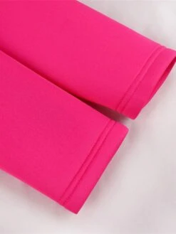 Women's Plus Size Curve Party Dress Bodycon Sheath Dress Plain Long Dress Maxi Dress Long Sleeve Bow V Neck Fashion Party Fuchsia Fall Winter XL XXL 3XL 4XL -HAYz Clothing Shop sreqnk1694425975952