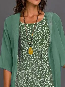 Women's Two Piece Dress Set Casual Dress Floral Dress Outdoor Daily Fashion Elegant Print Midi Dress Crew Neck 3/4 Length Sleeve Floral Regular Fit White Pink Blue Summer Spring S M L XL XXL 15 Women's Two Piece Dress Set Casual Dress Floral Dress Outdoor Daily Fashion Elegant Print Midi Dress Crew Neck 3/4 Length Sleeve Floral Regular Fit White Pink Blue Summer Spring S M L XL XXL -HAYz Clothing Shop tjmfuo1681352877634