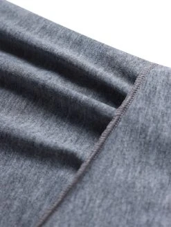 Women‘s Plus Size Curve Casual Dress A Line Dress Solid Color Midi Dress Sleeveless Ruched Twist U Neck Elegant Daily Gray Summer Spring L XL XXL 3XL 4XL -HAYz Clothing Shop tjqzqu1681975148163