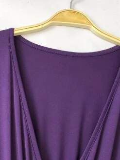 Women's Plus Size Work Dress Black Dress A Line Dress Fashion Long Dress Maxi Dress Ruched V Neck Long Sleeve Plain Loose Fit Black Wine Dark Green Fall XL XXL 3XL 4XL -HAYz Clothing Shop tkmpii1693203512394