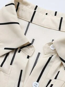 Women's Shirt Dress Casual Dress Midi Dress Outdoor Daily Polyester Fashion Modern Shirt Collar Button Pocket Long Sleeve Fall Winter 2023 Loose Fit Apricot Geometric Striped S M L XL 17 Women's Shirt Dress Casual Dress Midi Dress Outdoor Daily Polyester Fashion Modern Shirt Collar Button Pocket Long Sleeve Fall Winter 2023 Loose Fit Apricot Geometric Striped S M L XL -HAYz Clothing Shop tndpuk1695027673786
