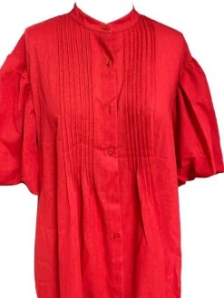 Women's Shirt Dress Casual Dress Cotton Linen Dress Maxi Long Dress Polyester Belt Not Included Fashion Basic Outdoor Daily Vacation Shirt Collar Ruffle Button Long Sleeve Summer Spring Fall -HAYz Clothing Shop txqdlt1695265033112