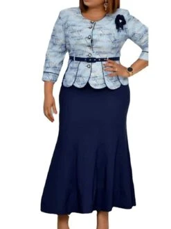 Women‘s Plus Size Curve Work Dress Tie Dye Crew Neck 3/4 Length Sleeve Spring Fall Fashion Elegant Mature Maxi Long Dress Office Work Dress 9 Women‘s Plus Size Curve Work Dress Tie Dye Crew Neck 3/4 Length Sleeve Spring Fall Fashion Elegant Mature Maxi Long Dress Office Work Dress -HAYz Clothing Shop uaziqq1671608639712